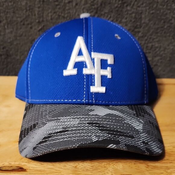Box Seat Air Force Velcroback Hat - New - Picture 1 of 8